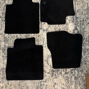 Set of 2024 ford f350 Black Carpet Floor Mats